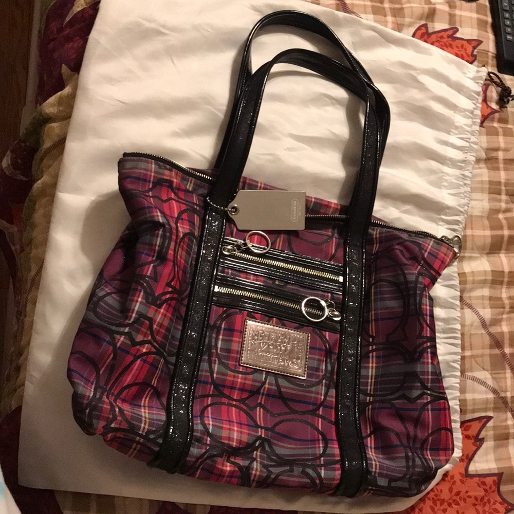 COACH poppy tote bag - Picture 7 of 7